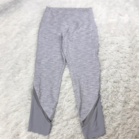 Lululemon Wunder Under Crop High-Rise *Roll Down Scallop Full-On Luxtreme 23" - Picture 1 of 7